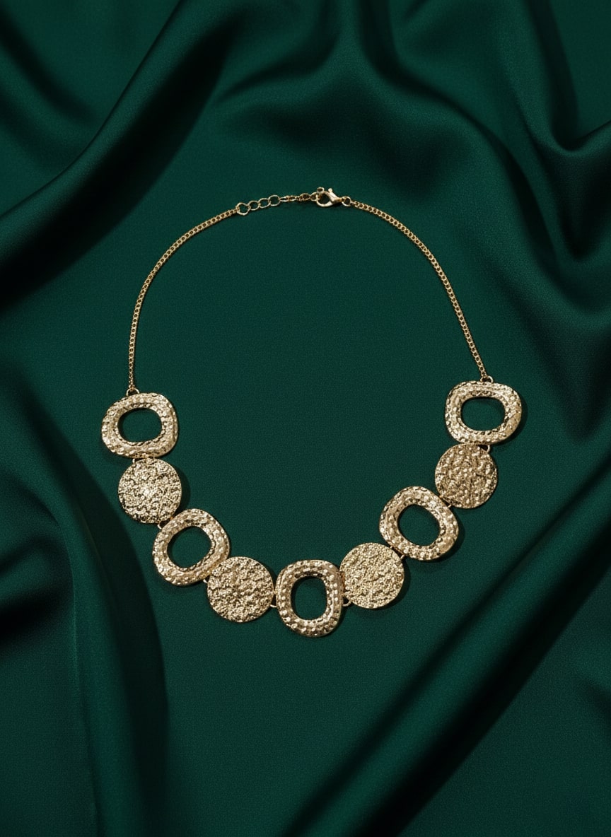 Trendy Statement Handcrafted Design Necklace