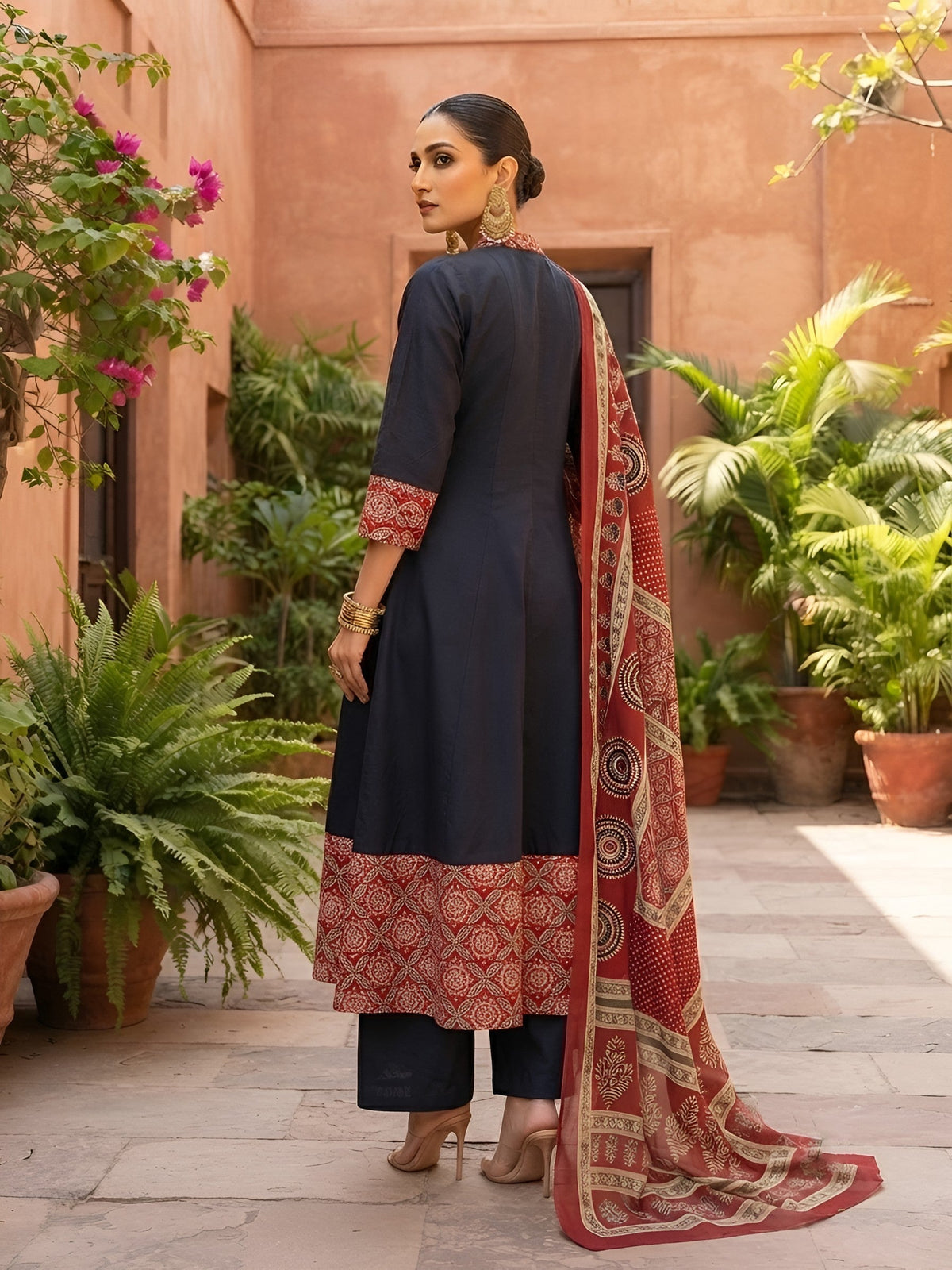 Anarkali Kurta Set With Dupatta