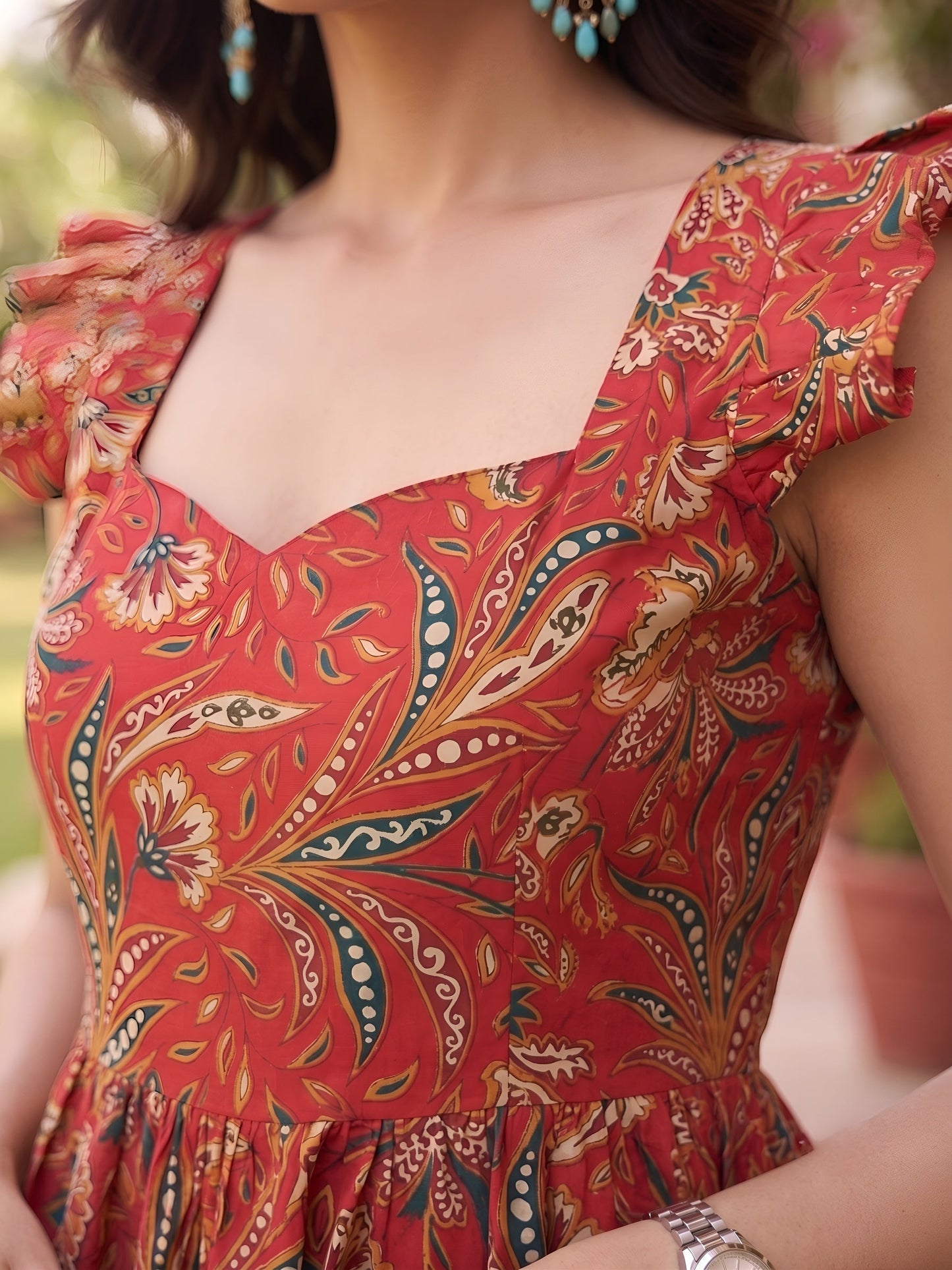 Printed Stylish Crop Top