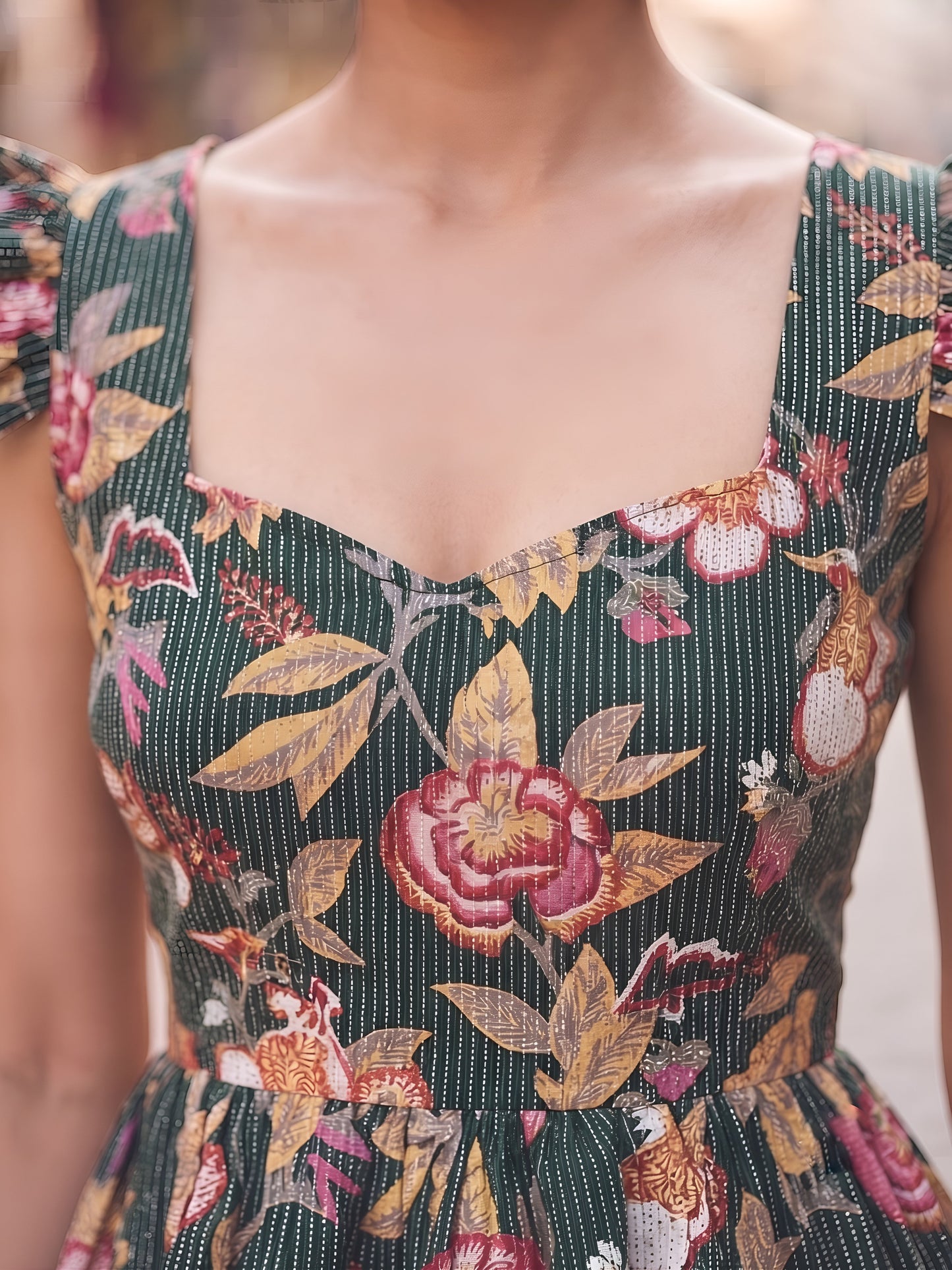 Printed Stylish Crop Top