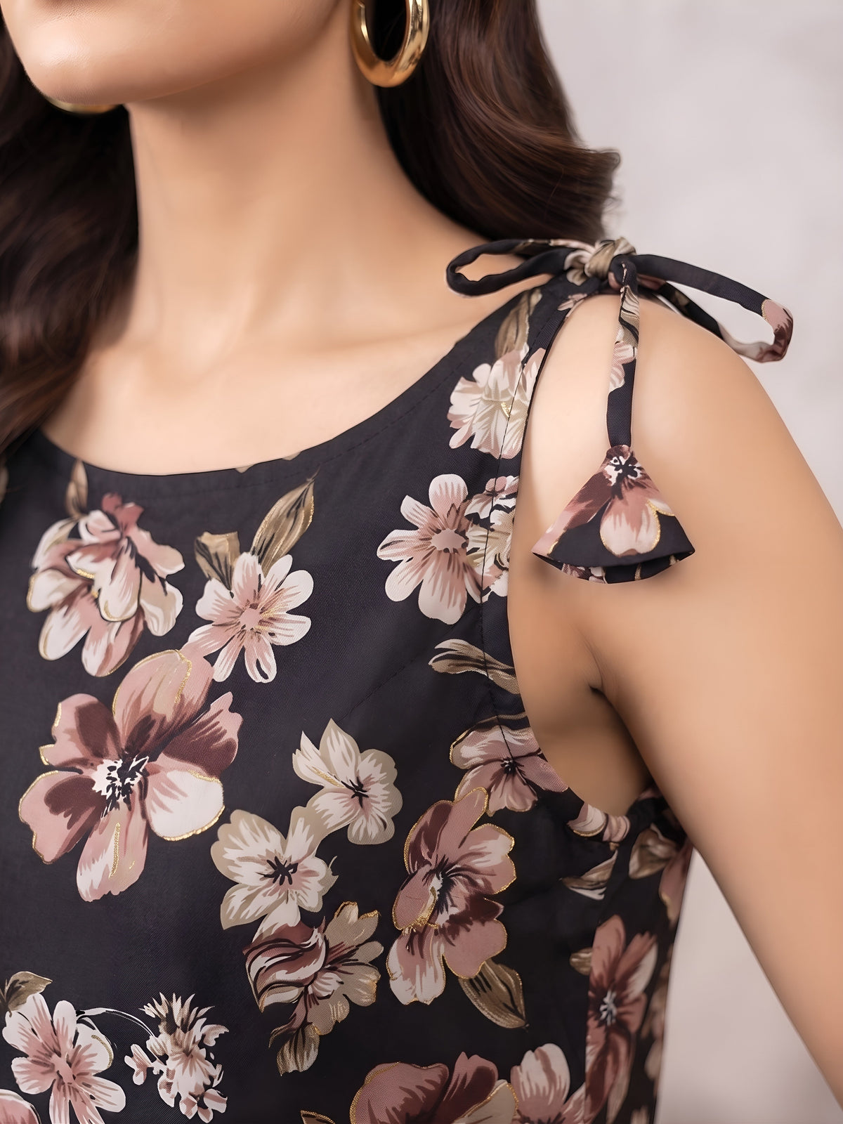Printed Straight Kurta With Palazzo Set