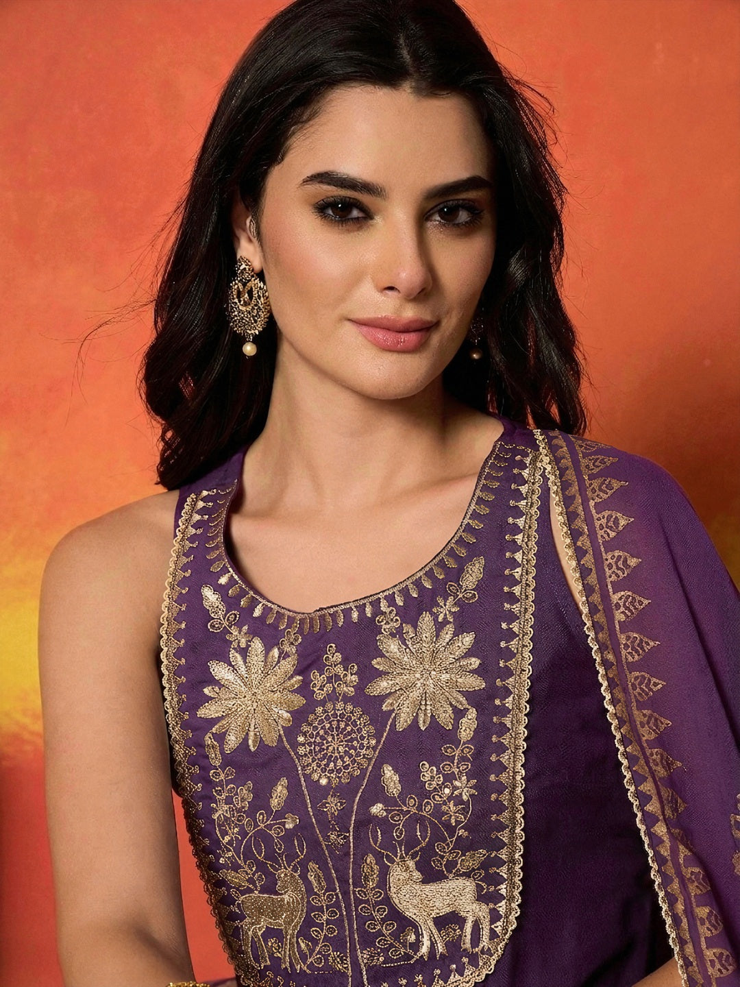 Solid & Embroidered Rayon Straight Kurti Farshi Salwar With Dupatta Dupatta