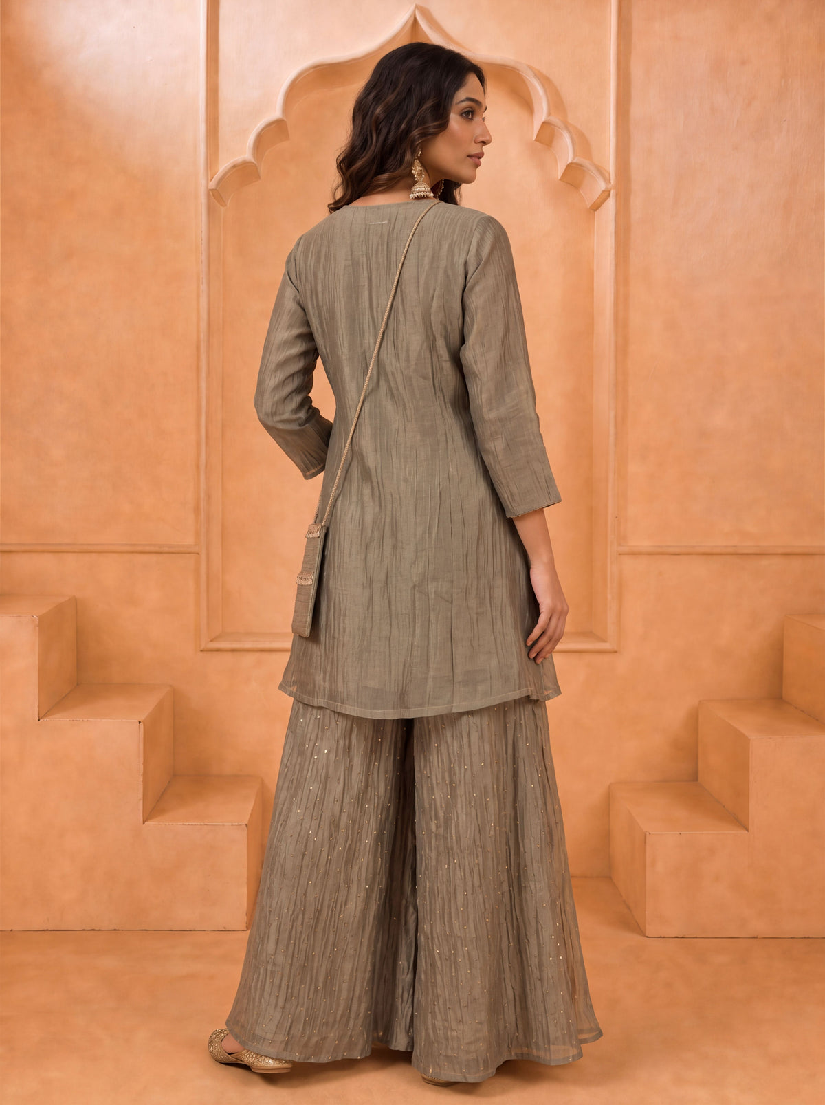 Tissue Gray Co-Ord Set